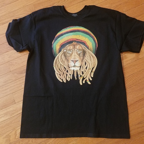 Rasta Lion shirt - Picture 2 of 5